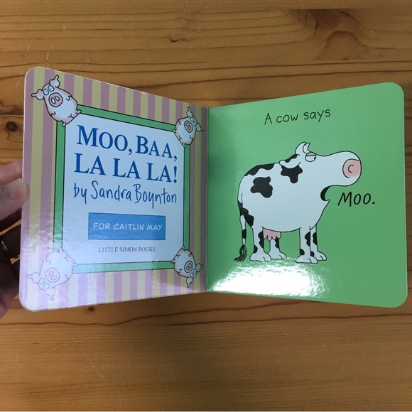 “Moo, Baa, La La La” Board-book, by Sandra Boynton, Like New - Picture 3 of 14